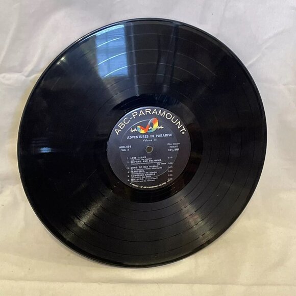 Adventures In Paradise, Vol. 3 (Vinyl, 1962) ABC-Paramount ABC-414 Good LP Album - Picture 9 of 12